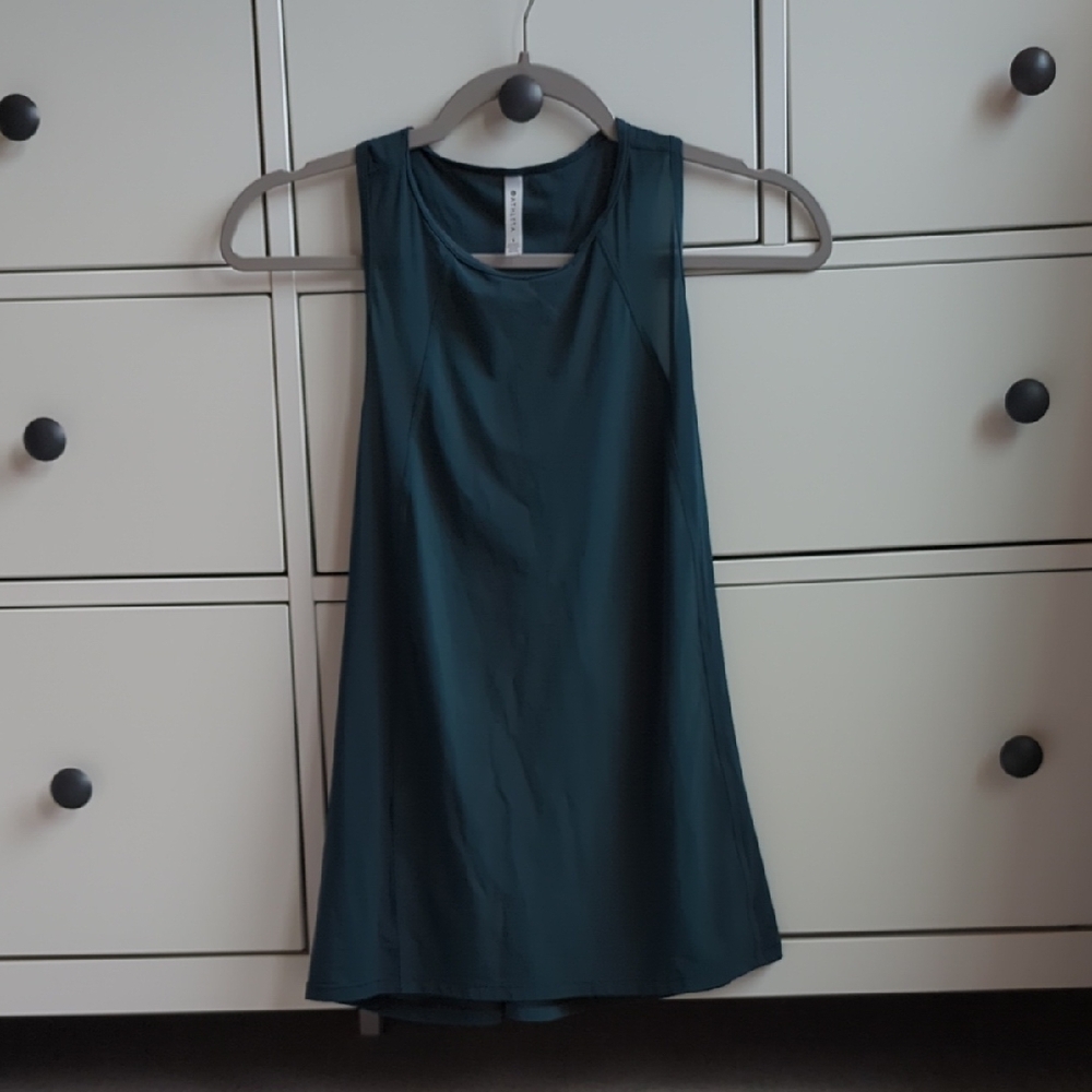 Athleta Teal Sleeveless Top